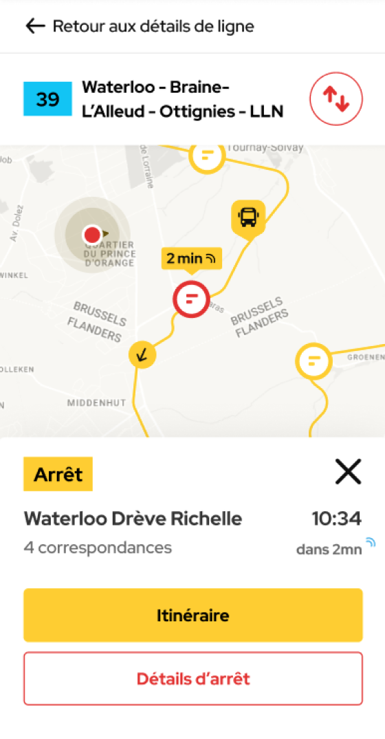 LETEC — capture écran arrêt