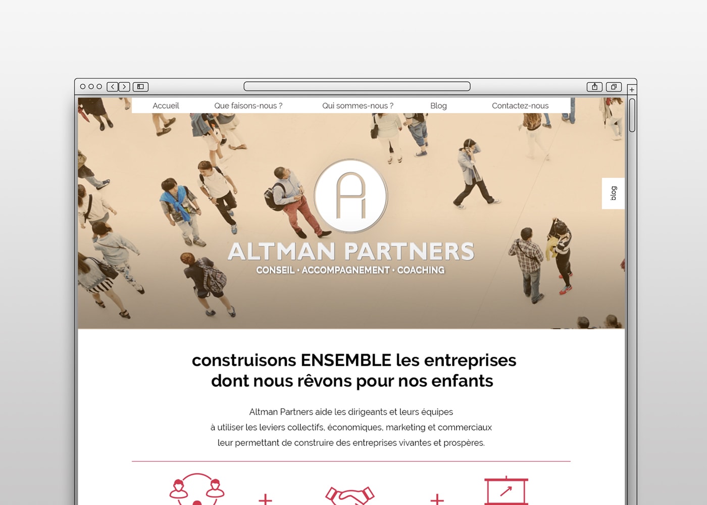 Prise de vue du projet